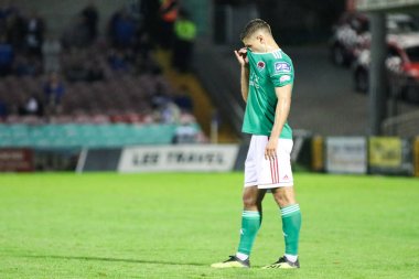 2 Eylül 2019 Cork, İrlanda - İrlanda Premier Ligi maçında Eoghan Stokes: Cork City Fc vs Waterford Fc