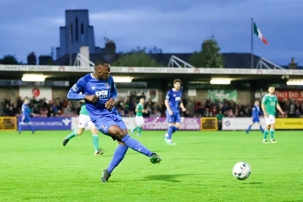 2 Eylül 2019 Cork, İrlanda - Maxim Kouogun İrlanda Premier Division Ligi maçında: Cork City Fc vs Waterford Fc