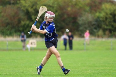 15 Eylül 2019, Cork, İrlanda - Se Systems Cork Camogie Senior Championship: Sarsfields (1-13) vs Milford (1-07)