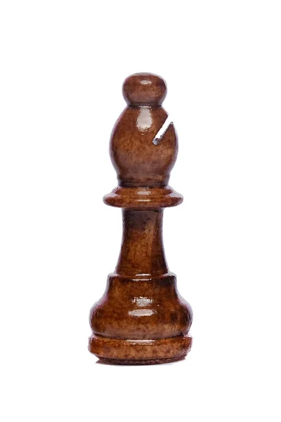 Chess Game White Background — Stock Photo, Image