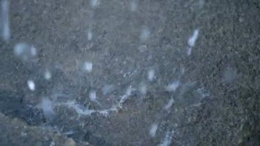 Tropikal bir ülkede yıl sonunda yağmurlu bir gün