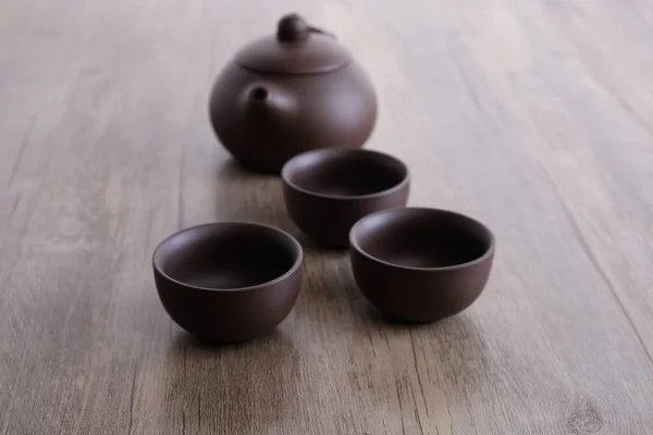 中国或日本茶壶 亚洲传统文化 — 图库照片