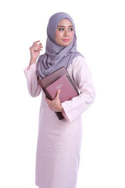 Eğitim için Asyalı insanların portresi kavramsal