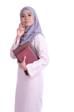 Eğitim için Asyalı insanların portresi kavramsal