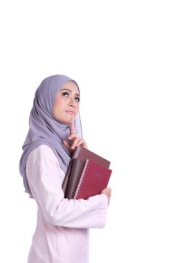 Eğitim için Asyalı insanların portresi kavramsal