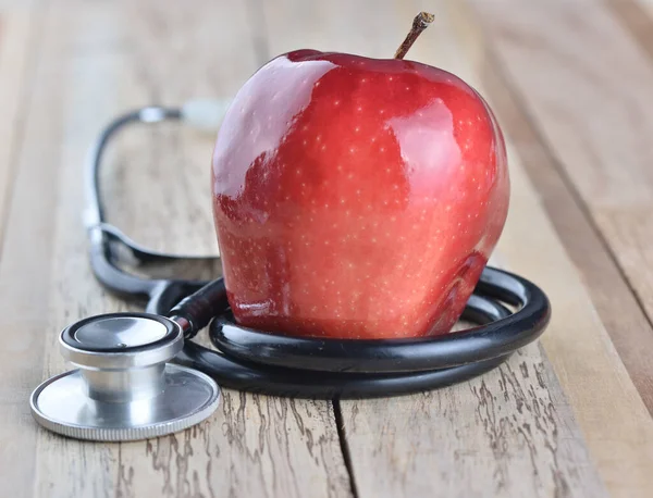 Konzept Für Ernährung Gesundheitswesen Ernährung Oder Krankenversicherung Auf Weißem Hintergrund — Stockfoto