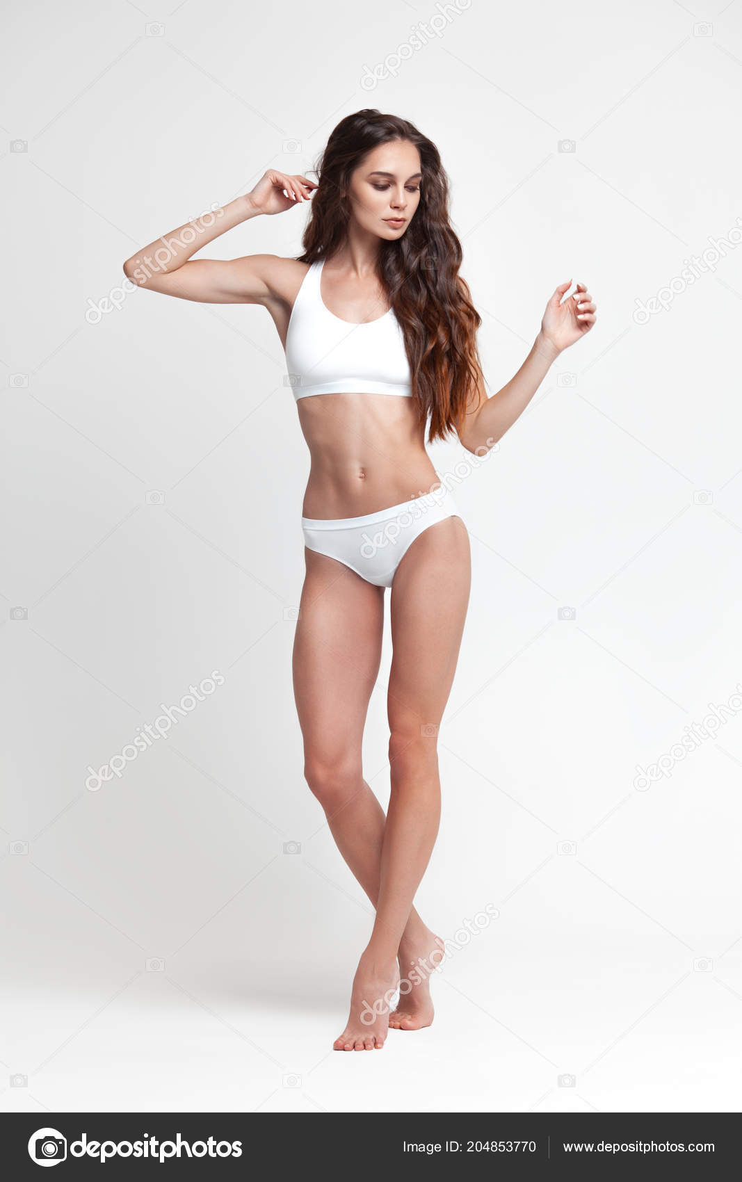 Body, Fitness And Underwear With A Model Woman In Studio On, 41% OFF