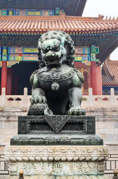 Palácio Cidade Proibida Pequim China — Fotografia de Stock