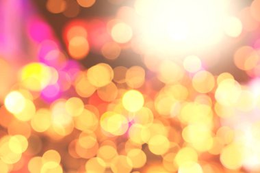 Soyut arka plan. Bronz altın renkli bulanıklık. Daire bulanıklığı