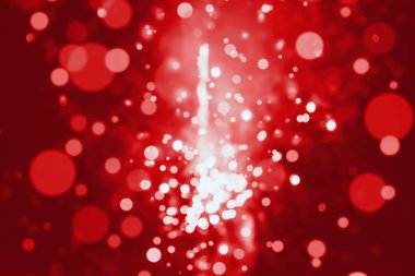 Soyut arka plan. Havai fişek çemberi bulanıklığı. Kutlamada renkli