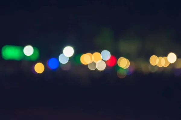 Abstrakte kreisförmige Bokeh Hintergrund des Weihnachtslichts. Bokeh-Licht und Hintergrund verschwommen. — Stockfoto