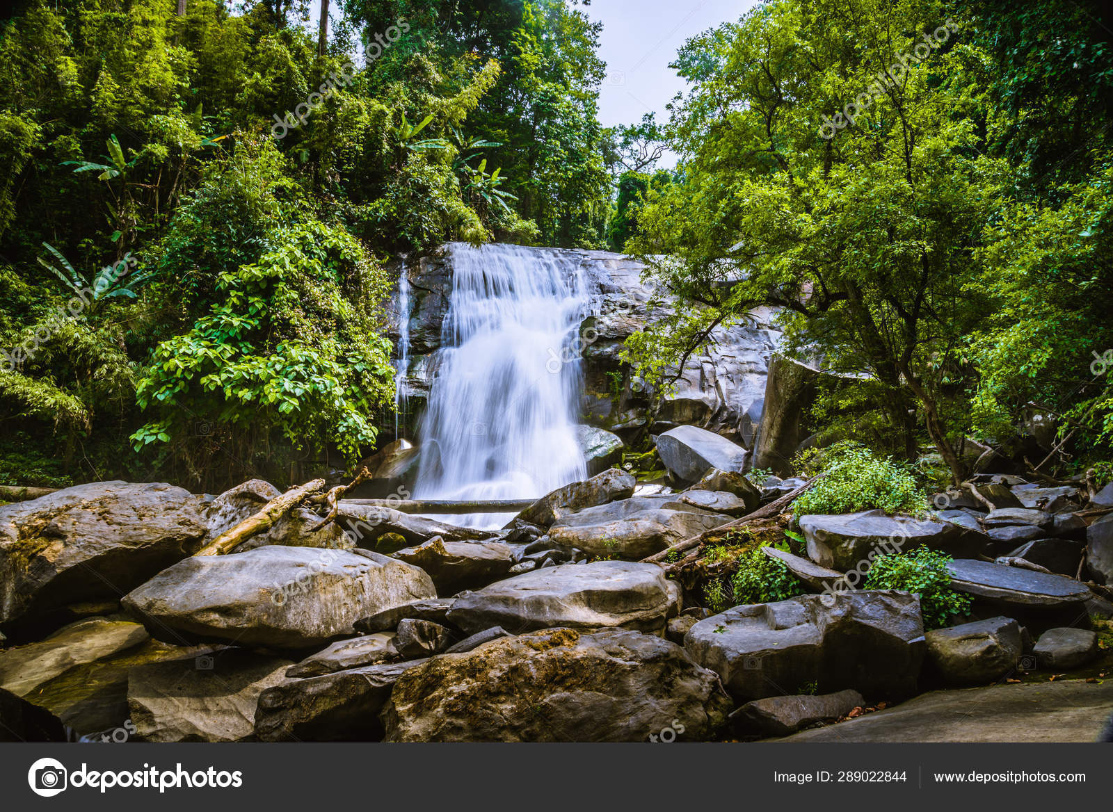 Background Wallpaper Nature Forest Hill Waterfall Thailand Doi Inthanon Travel Nature Travel Relax Siliphum Waterfall Stock Photo C Last19 289022844