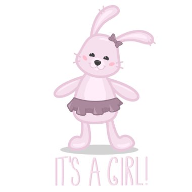 kız bebek duş kartı