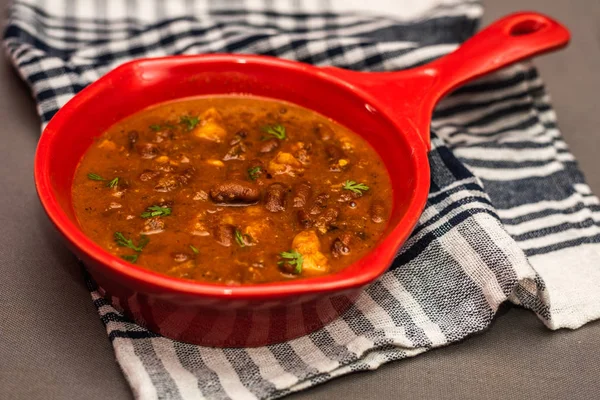 Feijoada a stew of beans with beef and pork of Portuguese origin