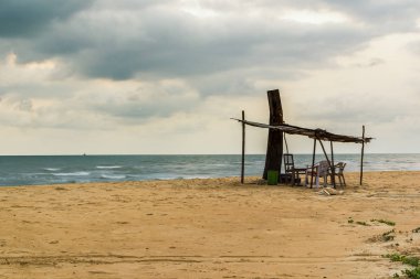 Goa betül plajda güzel manzara