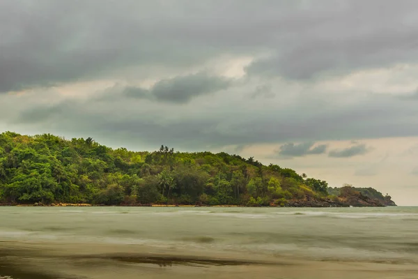 Goa Betül Plajda Güzel Manzara — Stok fotoğraf