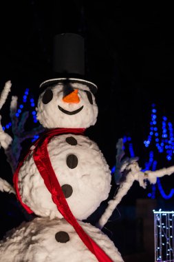 Noel dekor bokeh ile