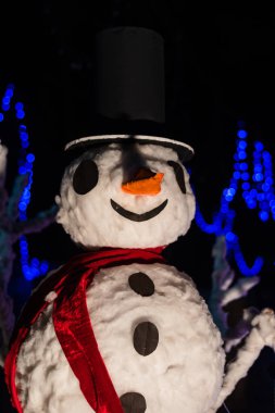 Noel dekor bokeh ile