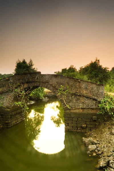 Puente Arquitectura Portuguesa Goa India —  Fotos de Stock