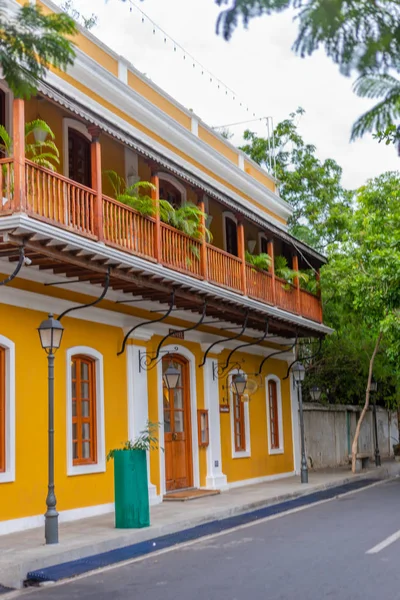 White Town Pondicherry India September 2019 Palais Mahe Hotel French — Stock Photo, Image