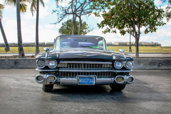 Havanna Kuba Aug 2017 Gamla Vintage Retro Amerikansk Bil 1950 — Stockfoto