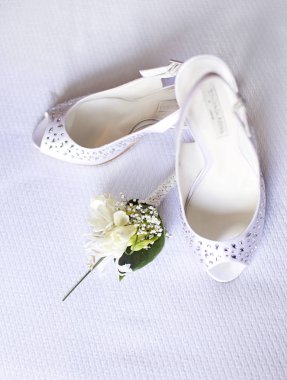 Bir düğün romantik bir detay