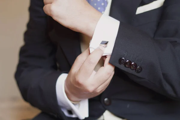 Detalhe Romântico Casamento — Fotografia de Stock