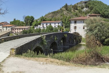 Saint James yol Navarre, İspanya ve Fransa arasında peyzaj