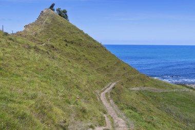 Zumaia Basque Coast flysch jeolojik bölgesi