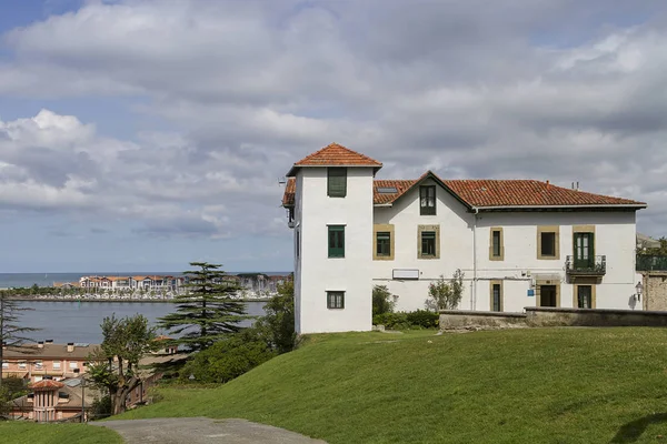 Hondarribia Tipik Bir Bask Balıkçı Köyü — Stok fotoğraf