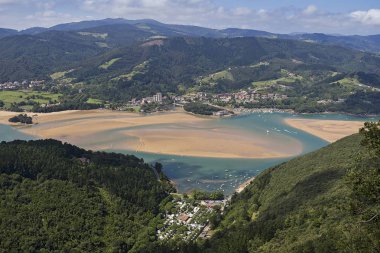 İspanya, Vizcaya 'da Urdaibai Stuary