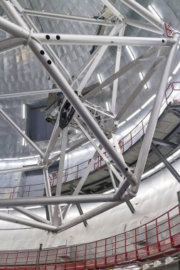 La Palma volkanik ada İspanya, astronomi için iyi bir yer