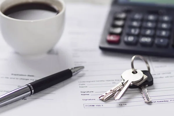 Escritorio Trabajo Para Los Negocios — Foto de Stock