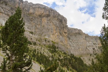 Ordesa milli park alanında Pyrenees, İspanya