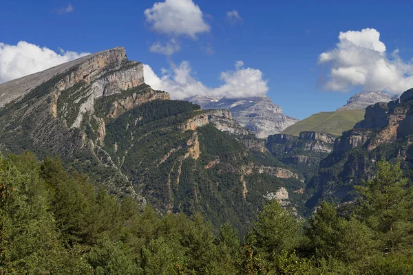 Ordesa Nemzeti Park Pireneusokban Spanyolország — Stock Fotó