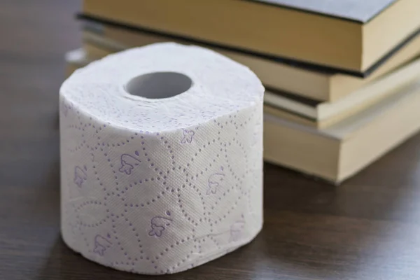 Toilet Paper Books — Stock Photo, Image