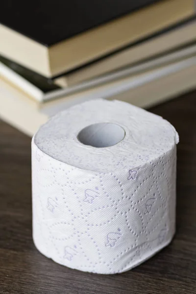 Toilet Paper Books — Stock Photo, Image