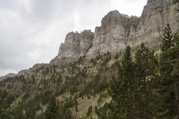 Ordesa Nemzeti Park Esik Anisclo Kanyon Spanyolországban — Stock Fotó