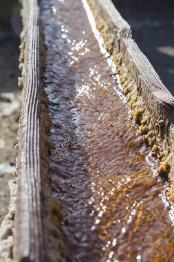 Araba, Bask Ülkesi'nde Aana tuzlu vadi tuzlu 