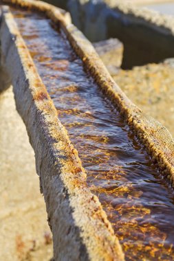 Araba, Bask Ülkesi'nde Aana tuzlu vadi tuzlu 