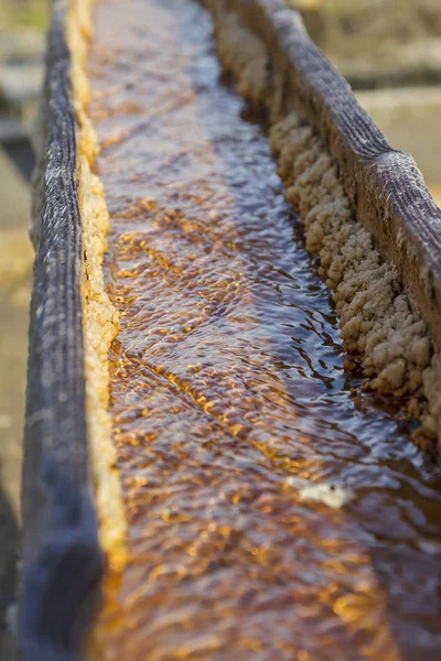 Araba, Bask Ülkesi'nde Aana tuzlu vadi tuzlu 