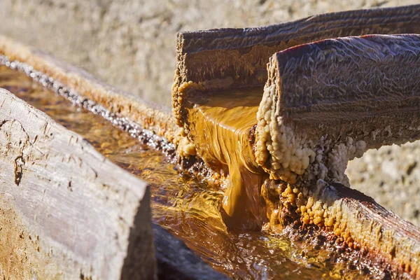 Araba, Bask Ülkesi'nde Aana tuzlu vadi tuzlu 