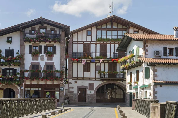 Navarra eyaletinde ki Elizondo bask kasabası, İspanya