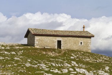 İspanya 'nın Navarra eyaletindeki Lizarraga dağ geçidi