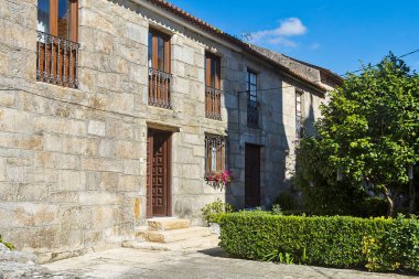 Galiçya, İspanya 'da Cambados mimarisi
