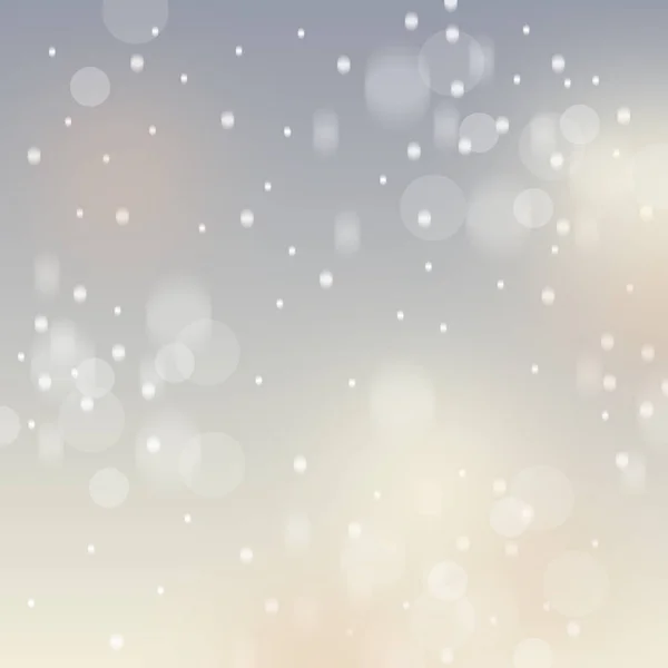 Abstrakte Weihnachten Hintergrund Mit Schneeflocken — Stockfoto