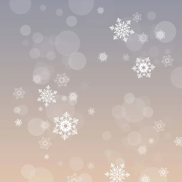 Christmas background with snowflakes — Stock Photo, Image