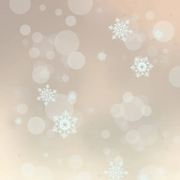 Christmas background with snowflakes — Stock Photo, Image