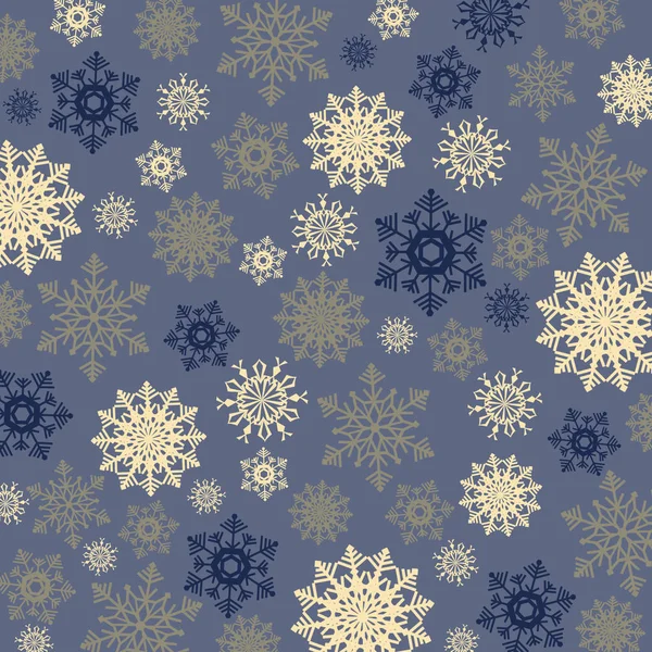 Joulun tausta lumihiutaleilla — kuvapankkivalokuva