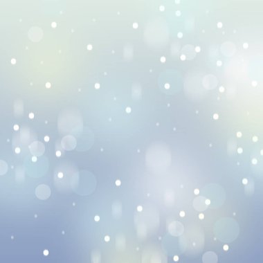 Kar taneleriyle soyut noel arkaplanı
